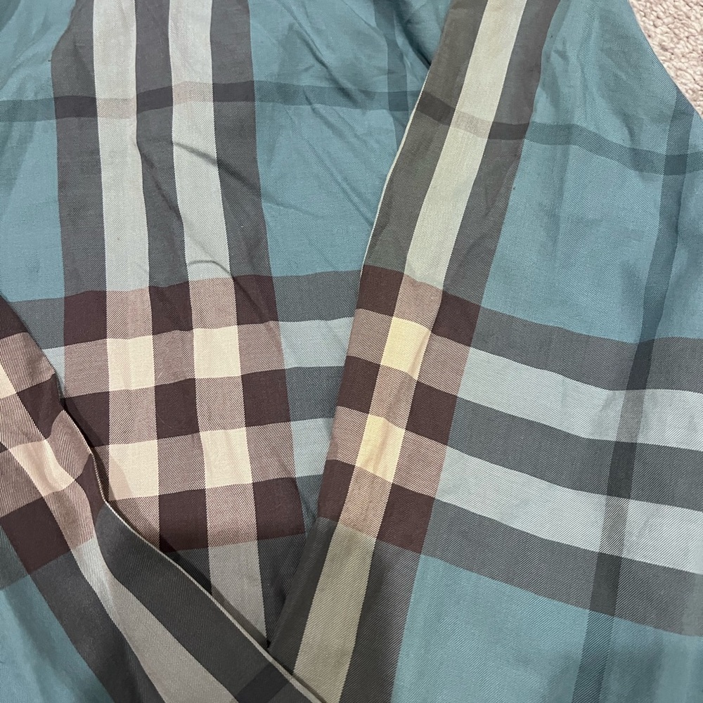 COPY - Men XL Blue Burberry Button Shirt